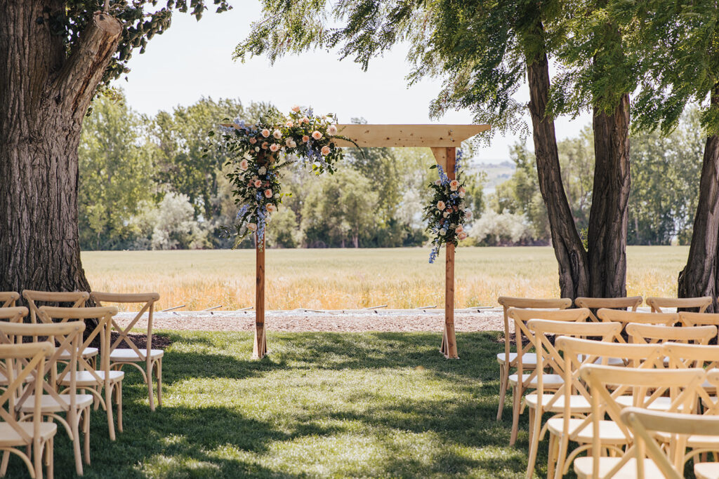 wedding, Idaho, photographer, Idaho wedding venue, Idaho wedding photographer, Boise Idaho photographer, Eagle Idaho wedding, Boise wedding venue, Treasure Valley wedding, Idaho event venue, natural light photographer, romantic wedding photographer, outdoor wedding venue, romantic bridal portraits, elegant wedding inspiration, soft wedding color palette, wedding ceremony arch, wedding day details, bride and groom portraits, walk down the aisle, wedding floral design, spring wedding inspiration, summer wedding ideas, fall wedding color palette